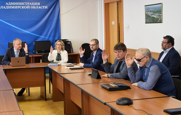Заседание избирательной комиссии Владимирской области, 15-е апреля 2022, фото — пресс-службы Облизбиркома.