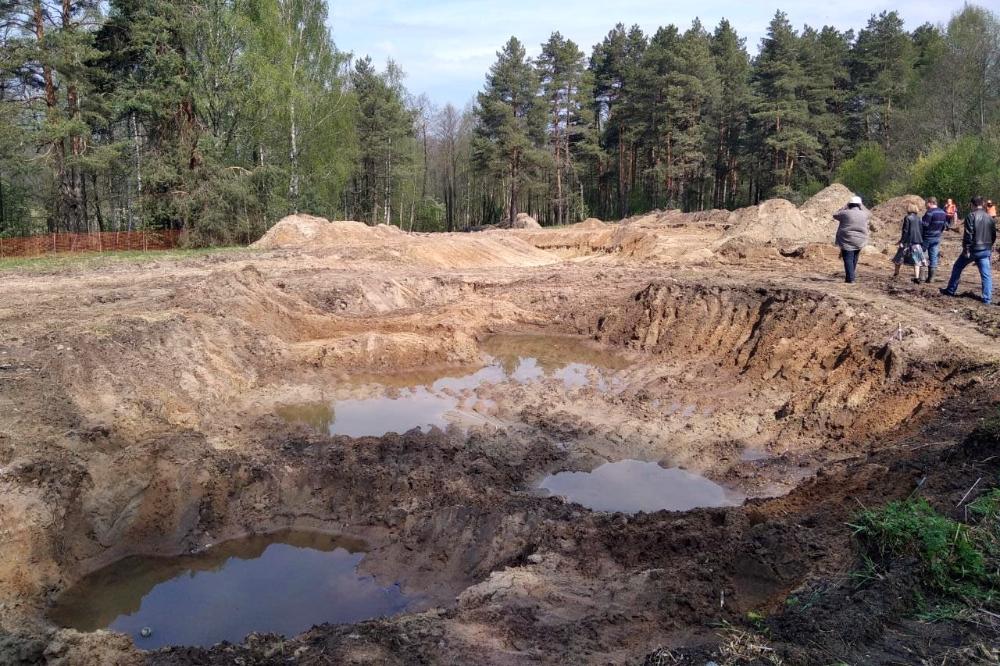 Строительство очистных в Вяткино, весна 2021, фото-2 - пресс-службы администрации области
