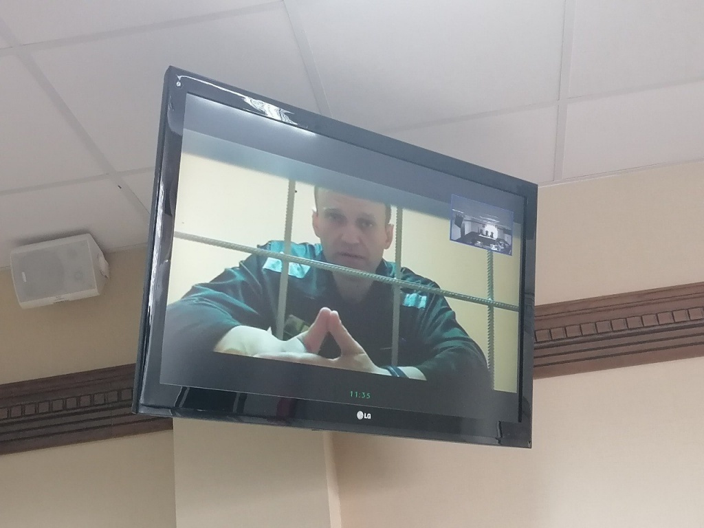 Алексей Навальный. Источник фото — пресс-служба Владимирского областного суда Алексей Навальный. Источник фото — пресс-служба Владимирского областного суда